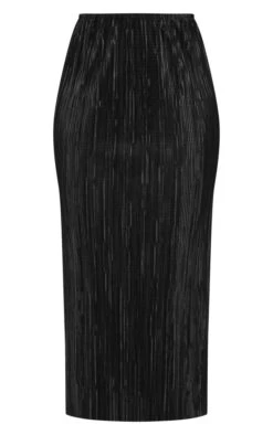 Black Plisse High Rise Midi Skirt -VelvetMuse Store 13451c363cf57f3000aa1ce858502ff22dc8027b cnd0515 5