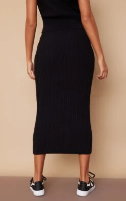 Tall Black Knitted Bodycon Midi Skirt 7 Tall Black Knitted Bodycon Midi Skirt -VelvetMuse Store 1d4f2695a7c12872e6277697ed2814e113255f19 cnb6661 3