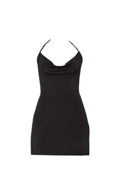Black Slinky Halterneck Cowl Bodycon Dress -VelvetMuse Store 20e2ac2833bc412ce46fbdf4a8458b91ccd90e46 cmt0236 6