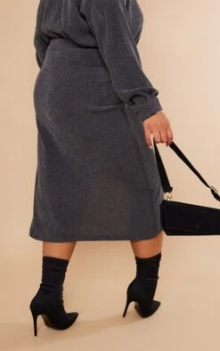 Plus Black Textured Crinkle Wrap Skirt -VelvetMuse Store 2ab43fa8ec8d489bc147bb9d076c9b23a6089b1a cnb0092 3