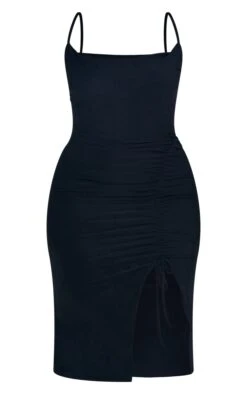 Plus Black Soft Touch Jersey Cowl Neck Ruched Midi Dress -VelvetMuse Store 3094167e2a2d259f49b6adcab31c086c970846d0 cnc5130 5