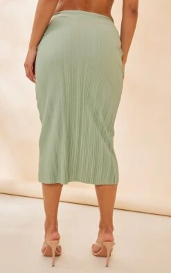 Sage Green Plisse Midi Skirt -VelvetMuse Store 324c2d2d3e42657937c3463ee179008d929be128 cnd3708 3