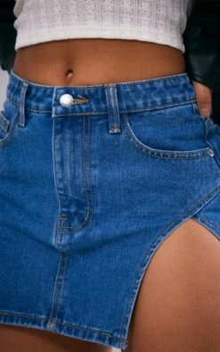 Mid Blue Wash Cut Out Hem Denim Mini Skirt -VelvetMuse Store 3380c60f1266615c43953e13b38d8052d70bf9a1 cnc5715 5 3