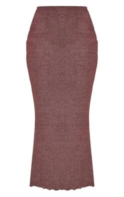 Mocha Towelled Midaxi Skirt -VelvetMuse Store 33862a90953ade6bbe0f7a134cf23ca4be407c1a cmw6315 5