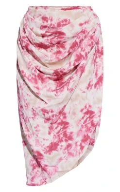 Fuchsia Tie Dye Ruched Side Midi Skirt -VelvetMuse Store 43a8d44973e6eb5a205ab0100d4ef0e945c6beae cmg7869 5