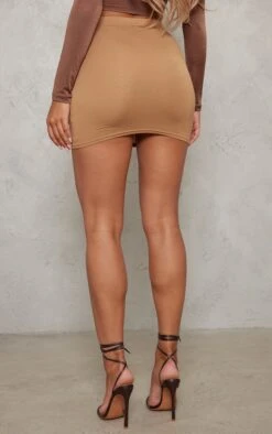 Camel Jersey Cargo Pocket Detail Mini Skirt -VelvetMuse Store 43cc4f98859e393a6579198c062e713b73f06074 cnd3672 3