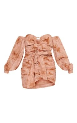 Stone Tie Dye Linen Bandeau Tie Bust Detail Bodycon Dress -VelvetMuse Store 4567bb28b324c4a3246b38885bec791951bfda29 cmw9219 6