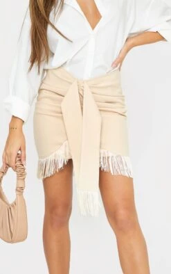 Stone Woven Tassel Wrap Skirt -VelvetMuse Store 45b4e7787543e535f8271944335ff2a04218fd8b cmp9682 5