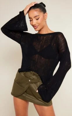 Khaki Woven Wrap Detail Micro Mini Cargo Skirt -VelvetMuse Store 485f3ccd3275b456c347ecf8513f8544b42221ec cna7181 4