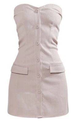 Stone Bandeau Button Pocket Detail Bodycon Dress -VelvetMuse Store 4eafed335c77cc5611e76a58b84dbf7ac25c124d cnd8891 5