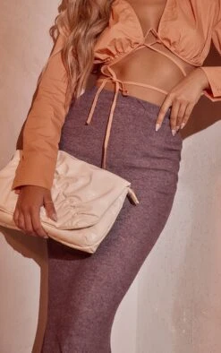 Mocha Towelled Midaxi Skirt -VelvetMuse Store 554dbba4d8213672612afea750d60bd062a90892 cmw6315 4