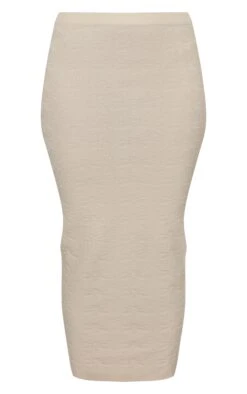 Oatmeal Flower Embossed Bodycon Split Skirt -VelvetMuse Store 5d96b4dfa50fd659987b667687e50fbea7d4adfb cnb8380 6