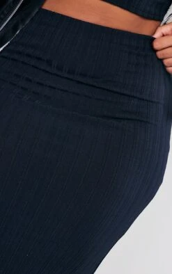 Plus Black Ribbed High Waist Midi Skirt -VelvetMuse Store 60a77b11f12d43af8e757c67d33329539bae9f98 cnc5294 4