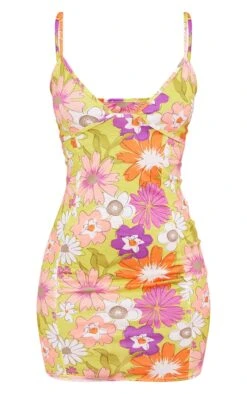 Multi Daisy Print Binding Strappy Bodycon Dress 9 Multi Daisy Print Binding Strappy Bodycon Dress -VelvetMuse Store 6bd4030d2ec7ae22f6d20ec66ebe8c5f76929f06 cmy8390 6