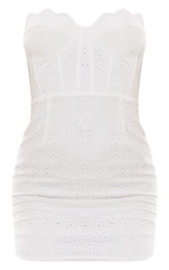 White Broderie Anglaise Bandeau Scallop Bodycon Dress -VelvetMuse Store 6ebb370347f51d2279b4a97596907a457c20a630 cne1366 5