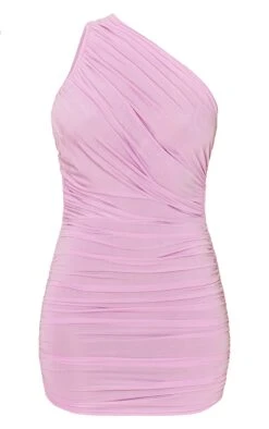 Lilac Slinky Ruched One Shoulder Bodycon Dress -VelvetMuse Store 70f9e96770cf03b8aeaa0db107b9261ac6081692 cmy2314 6