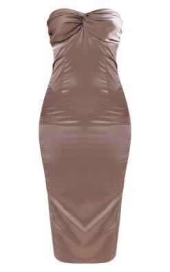 Charcoal Twist Knot Detail Midi Dress -VelvetMuse Store 74d76788858b449b9072ecd40fae4aa78e8f1c2c cnd3541 5