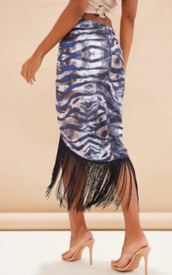 Brown Tiger Print Tassel Hem Midi Skirt -VelvetMuse Store 7aec79614d7ea4f7b3a3fe3f6e8159bce324d80d cnc8591 3