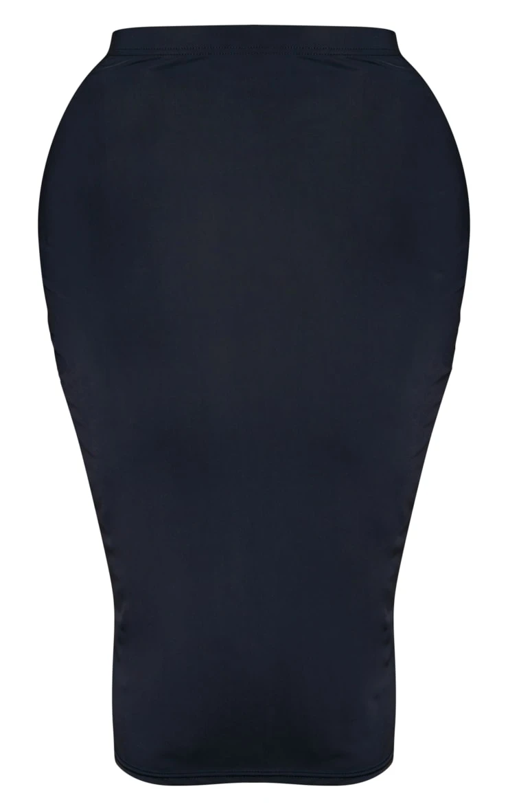 Shape Black Disco Low Rise Midi Skirt 5 Shape Black Disco Low Rise Midi Skirt - Image 5