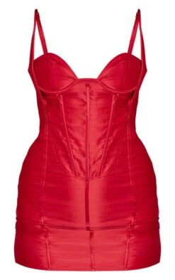 Red Satin Corset Cup Detail Bodycon Dress -VelvetMuse Store 88322390d0d41db1dddf8ef672759fdb36b52b06 cnc7783 5