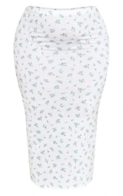 Plus Cream Ditsy Floral Midi Skirt -VelvetMuse Store 8fd4cb49a886ea21bc3d6bf1fe5140a511a15d1f cnd8697 5