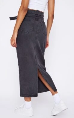 Washed Black Cut Out Buckle Waist Denim Midi Skirt -VelvetMuse Store 9d3ee5ff1f8c0b2e3b7770a60c42398f164db0fb cnd1892 3