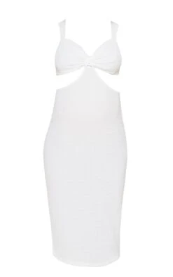 Maternity Cream Crinkle Cut Out Midi Dress -VelvetMuse Store aba3c74f15433eab44d98201fb51995851354646 cmw5806 6