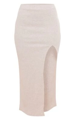 Stone Rib Split Midi Skirt -VelvetMuse Store adafeb527dd6de190e608632223582758a5d6417 cnc2648 6