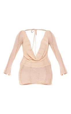 Shape Stone Ladder Knit Cowl Flare Sleeve Bodycon Dress 9 Shape Stone Ladder Knit Cowl Flare Sleeve Bodycon Dress -VelvetMuse Store bbc8b39a12d88a6d1d11c20221db90205150268a cnb1176 5