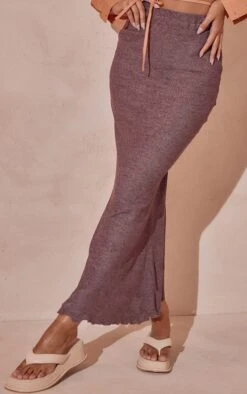 Mocha Towelled Midaxi Skirt -VelvetMuse Store bf2e7bee61066d7d8ff34554b766513d7fa7f8b7 cmw6315 2