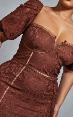 Plus Chocolate Lace Cup Detail Bodycon Dress 8 Plus Chocolate Lace Cup Detail Bodycon Dress -VelvetMuse Store c1f8c5eb42871fbfe20d8cc8eb913c07db5c31bc cnc7300 4