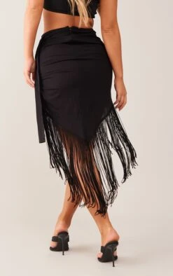 Black Linen Feel Fringe Asymmetric Skirt -VelvetMuse Store cafd34895f06ada35e39106007094be70f7f71e2 cnd8224 3