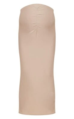 Maternity Moss Sand Soft Touch Midaxi Skirt -VelvetMuse Store da0c10281301e176be49b434a47f1a750417628e cnd3055 5