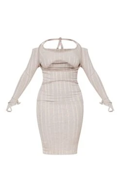 Shape Nude Long Sleeve Cutout Midi Dress 9 Shape Nude Long Sleeve Cutout Midi Dress -VelvetMuse Store e07033678ffac14ba7de511c3859fab469fe8357 cnd6463 5