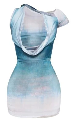 Multi Ombre Print Slinky Asymmetric Cowl Detail Bodycon Dress -VelvetMuse Store e6994a2cf587d4ed48120b93846e1804ca224320 cnd7694 5