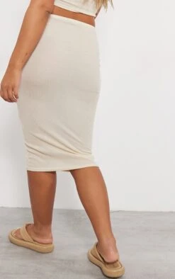 Beige Two Tone Micro Rib High Rise Midi Skirt 7 Beige Two Tone Micro Rib High Rise Midi Skirt -VelvetMuse Store f085e199e73ed5db61eb6f4b11958d2866d5902d cnd7056 3