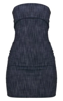 Charcoal Textured Woven Fold Over Bandeau Bodycon Dress 9 Charcoal Textured Woven Fold Over Bandeau Bodycon Dress -VelvetMuse Store f368eb828f46e18ffd52531a5aa942080b3ad595 cne3795 5